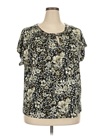 Notations Short Sleeve Blouse (view 1)