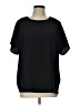 Unbranded Black Short Sleeve Blouse Size L (estimated) - photo 1