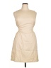 Unbranded Solid Tan Casual Dress Size XL - photo 1