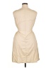 Unbranded Solid Tan Casual Dress Size XL - photo 2