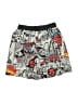 Marvel 100% Polyester Gray Board Shorts Size 10 - 12 - photo 1