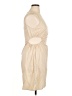 Unbranded Solid Tan Casual Dress Size XL - photo 4