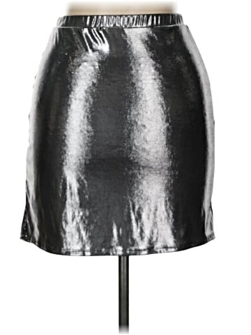 Assorted Brands Faux Leather Skirt (view 2)