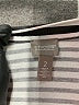 Chico's Stripes Silver Casual Dress Size Lg (2) - photo 7