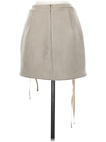 Honey Punch Faux Leather Skirt (view 2)