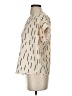 Shein Tan Short Sleeve Blouse Size 4 - photo 5