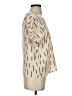 Shein Tan Short Sleeve Blouse Size 4 - photo 4