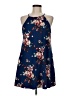 Nine Britton Floral Blue Casual Dress Size M - photo 1