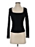 Shein Black Long Sleeve T-Shirt Size 2 - photo 1