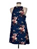 Nine Britton Floral Blue Casual Dress Size M - photo 2