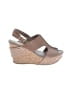 Kenneth Cole REACTION 100% Leather Tan Wedges Size 7 1/2 - photo 1