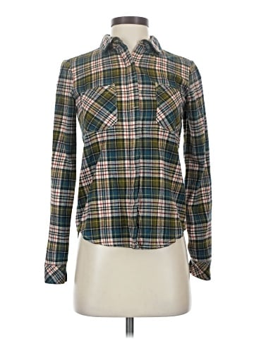 ALTERNATIVE Long Sleeve Button-Down Shirt (view 1)