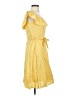 Zara Basic Yellow Casual Dress Size S - photo 4