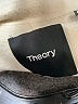 Theory Ivory Wool Coat Size M - photo 6