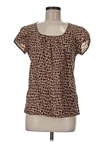 Willi Smith Short Sleeve Blouse (view 1)