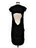 Greta Constantine 100% Polyester Solid Black Casual Dress Size S - photo 2