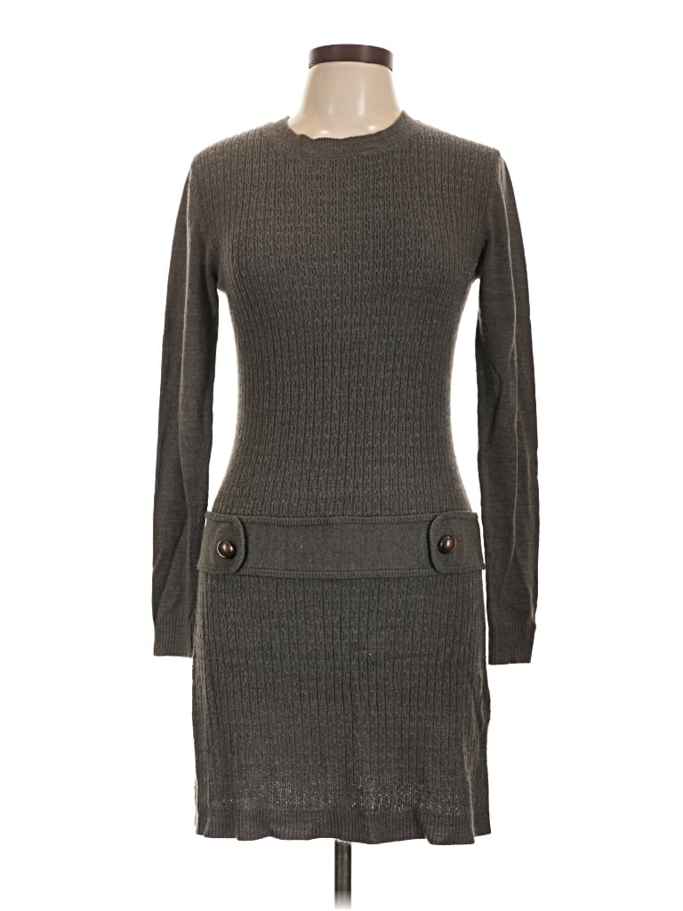 Pre-owned Iz Byer Casual Dress In Gray