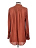 Halston Heritage Brown Long Sleeve Blouse Size S - photo 2