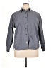 Woolrich 100% Cotton Solid Gray Long Sleeve Button-Down Shirt Size XL - photo 1