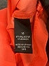 Alyx Solid Orange Cocktail Dress Size 14 - photo 8