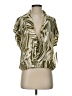 Worthington Green Short Sleeve Blouse Size S - photo 1