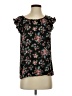 Forever 21 Black Short Sleeve Blouse Size S - photo 1
