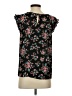Forever 21 Black Short Sleeve Blouse Size S - photo 2