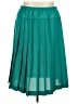 Assorted Brands 100% Polyester Solid Teal Casual Skirt Size 20 - photo 1