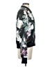 Ardene 100% Polyester Floral Black Jacket Size S - photo 4