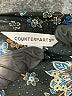 Counterparts 100% Polyester Black Short Sleeve Blouse Size L - photo 7