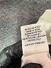 MY TRIBE 100% Leather Stripes White Leather Skirt Size M - photo 4