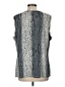 Milano Silver Sleeveless Blouse Size M - photo 2