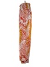 Hale Bob 100% Polyester Paisley Orange Casual Pants Size XS - photo 5
