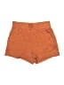 Shein Solid Orange Shorts Size M - photo 1
