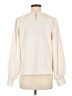 Ann Taylor Ivory Long Sleeve Blouse Size M - photo 2