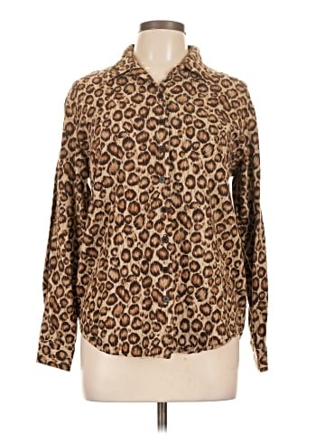 Chaus Long Sleeve Button-Down Shirt (view 1)