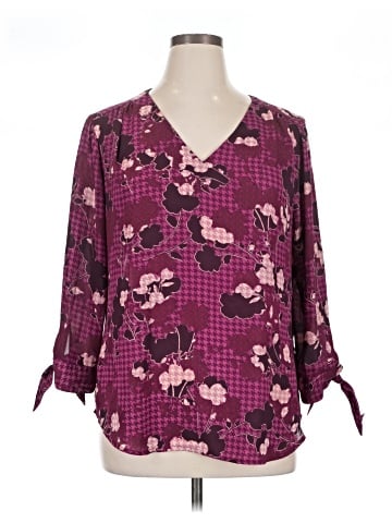 Zac & Rachel 3/4 Sleeve Blouse (view 1)