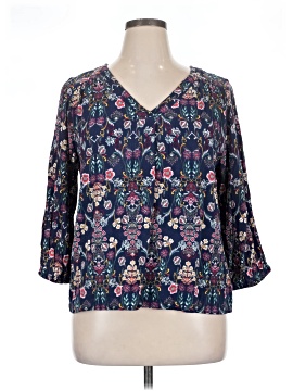 St. John's Bay 3/4 Sleeve Blouse