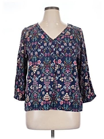 St. John's Bay 3/4 Sleeve Blouse (view 1)