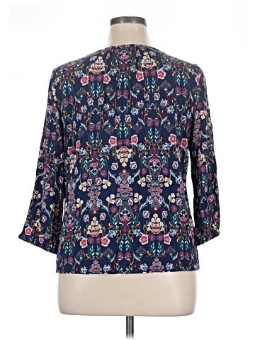 St. John's Bay 3/4 Sleeve Blouse (view 2)