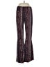 Unbranded Print Burgundy Casual Pants Size 26 waist (estimated) - photo 2