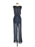 Zara Basic Polka Dots Blue Jumpsuit Size S - photo 1