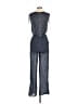 Zara Basic Polka Dots Blue Jumpsuit Size S - photo 2