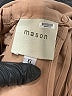 Mason 100% Silk Tan Sleeveless Silk Top Size 6 - photo 7