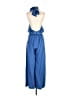 Rose & Crown Solid Blue Jumpsuit Size S (estimated) - photo 2