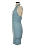 Shein Solid Teal Blue Cocktail Dress Size 4 - photo 5