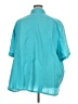 Assorted Brands Teal Short Sleeve Blouse Size 4X - photo 2