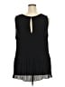 Avenue Black Sleeveless Blouse Size 4X Plus - photo 2