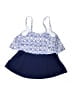 Lands' End Blue Swimsuit Top Size 6 - photo 2