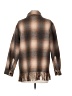 Unbranded Plaid Brown Coat Size S (estimated) - photo 2